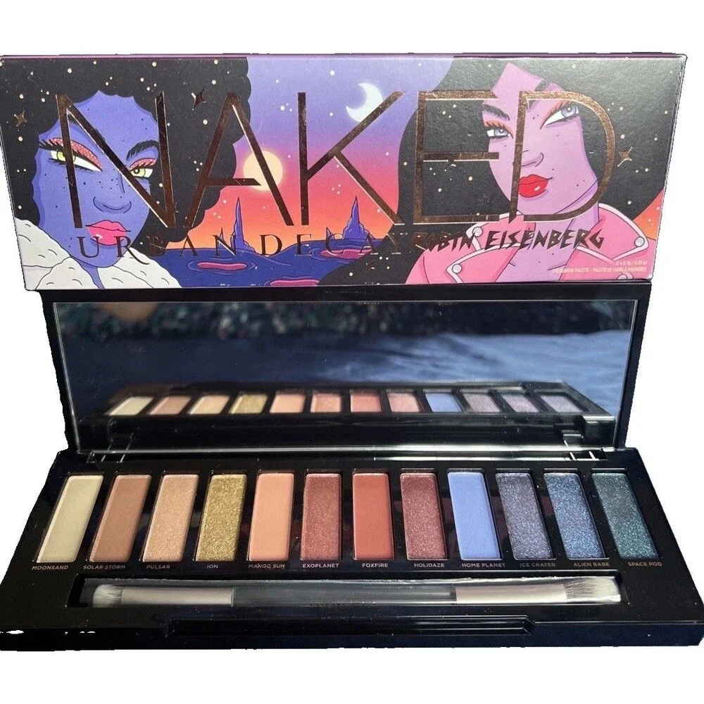 Urban Decay Naked ROBIN EISENBERG Eye Shadow Palette 12 Lt Edition New
